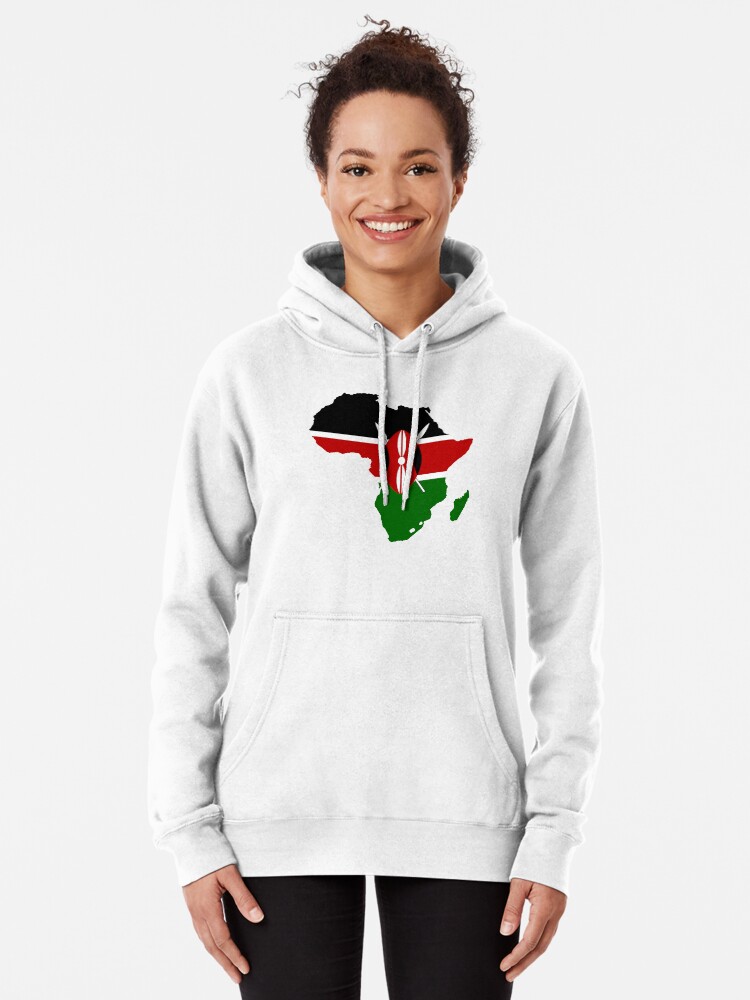 Kenyan Flag Kenya Pullover Hoodie - 1
