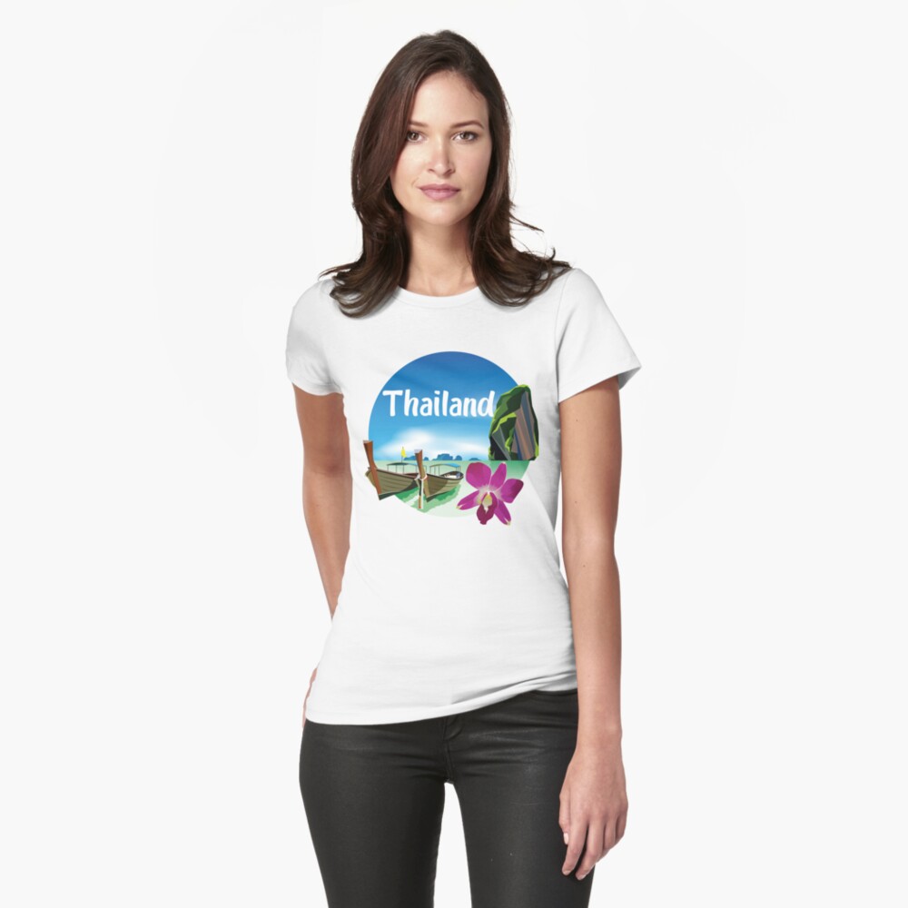 Item preview, Fitted T-Shirt designed and sold by Picaboomart.
