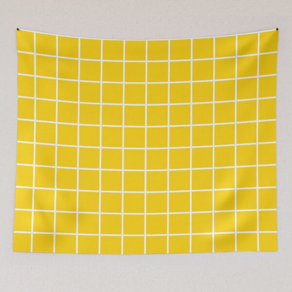 Item preview, Grid Pattern 129 Yellow designed and sold by tonymagnerart.