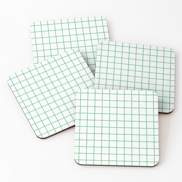 Item preview, Grid Pattern 134 Green designed and sold by tonymagnerart.