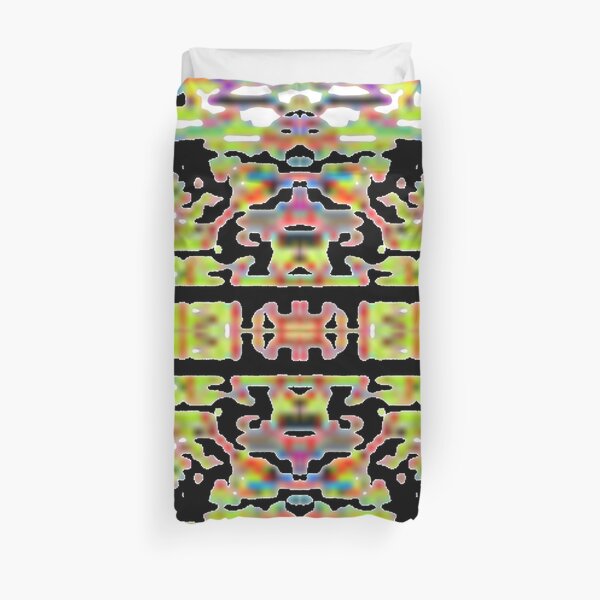 nature, color image, textured, no people, retro style, colors, flower, square Duvet Cover