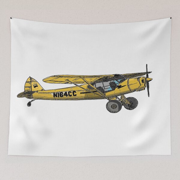 Item preview, yellow super piper cub designed and sold by Michael Garber.