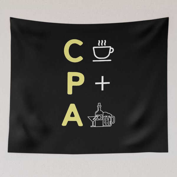 Item preview, Funny CPA Certified Public Accountant Accounting Auditor Bookkeeper Tax Season designed and sold by mrsmitful.