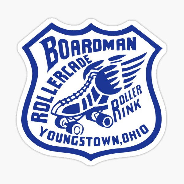 Classic Youngstown: Boardman Rollercade Sticker