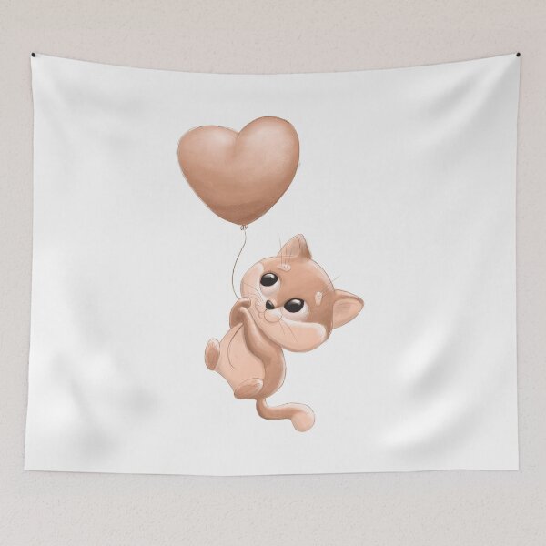 Item preview,  kitten in a balloon designed and sold by kriskisisback.