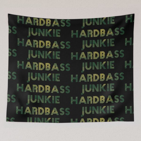 Item preview, Hardbass Junkie Hardstyle Bass Techno Electro Fix designed and sold by anziehend.