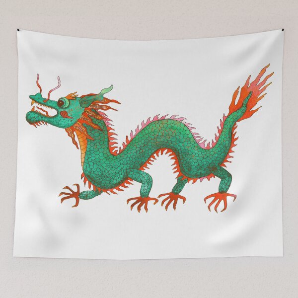 Item preview, Green dragon designed and sold by konichiwa101.