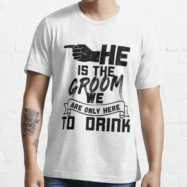 Grooms Entourage Ladie's T-Shirt Friends Groomsmen Women's Wedding Shirts AMD_2029 Family Wedding Party Bachelor Party