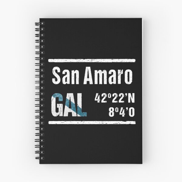 Item preview, San Amaro Galicia Coordinates designed and sold by mouchodesigns.