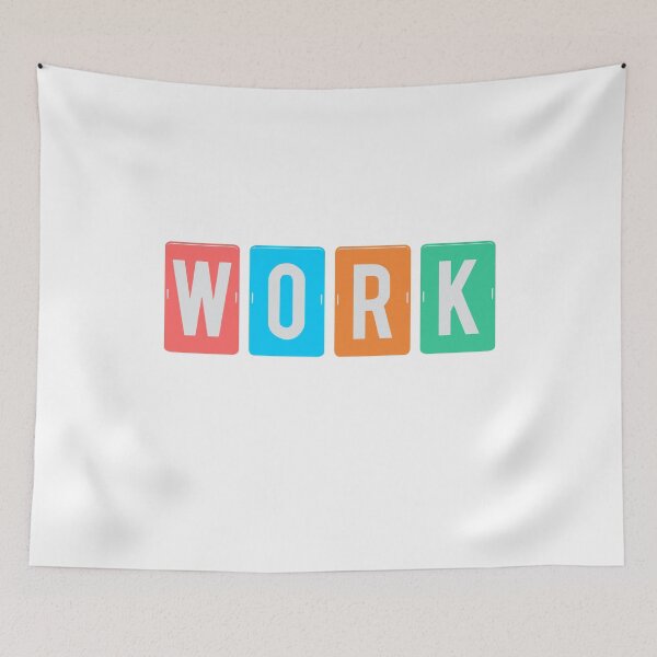 Item preview, Work! designed and sold by VisionairsClub.