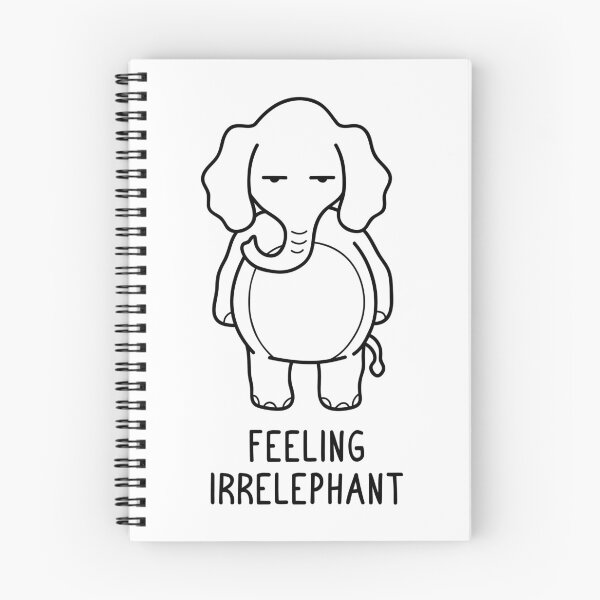 Item preview, Feeling Irrelephant Shirt Elephant Wortwitz Funny designed and sold by BornDesign.