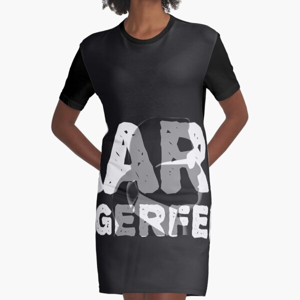 Karl rip Graphic T-Shirt Dress