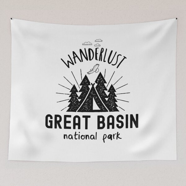 Item preview, Great Basin National Park Nevada Hiking Camping Gift designed and sold by frankiewillie.