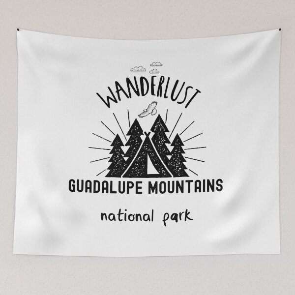 Item preview, Guadalupe Mountains National Park Texas Hiking Camping Gift designed and sold by frankiewillie.