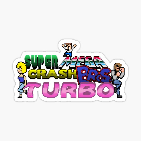Super Mega Crash Bros. Turbo Sticker