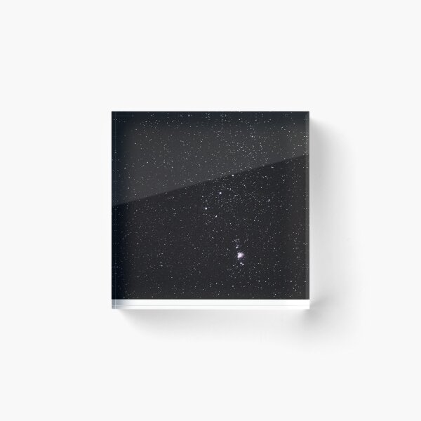 Night Sky- Orion’s Belt Acrylic Block