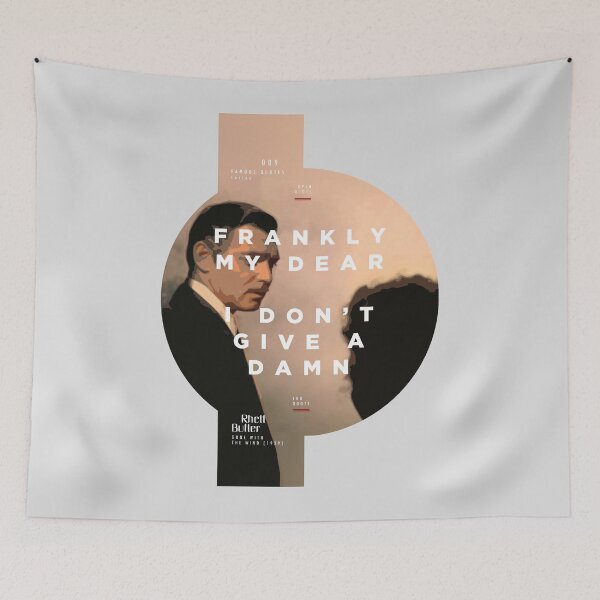 Item preview, Gone With The Wind [Rhett Butler] - Famous Quotes Series 009 designed and sold by Miscellaneous Co..