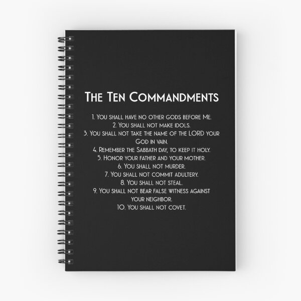 Item preview, The Ten Commandments of God in White designed and sold by Minnie777.