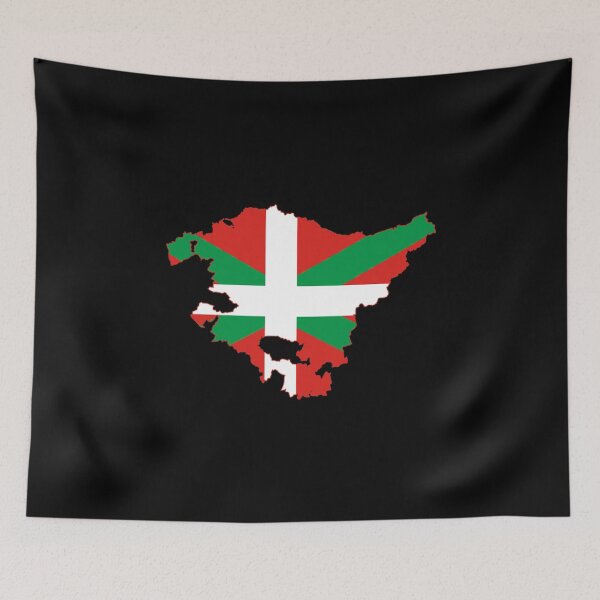 Item preview,  Bilbao Basque Country Map Flag DNA Ikurriña - Basque Flag designed and sold by Popini.