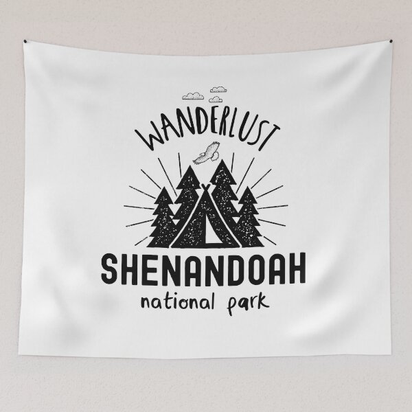 Item preview, Shenandoah National Park Virginia Hiking Camping Gift designed and sold by frankiewillie.