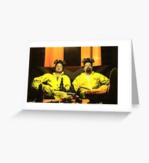 Breaking Bad - Walt and Jessie Greeting Card