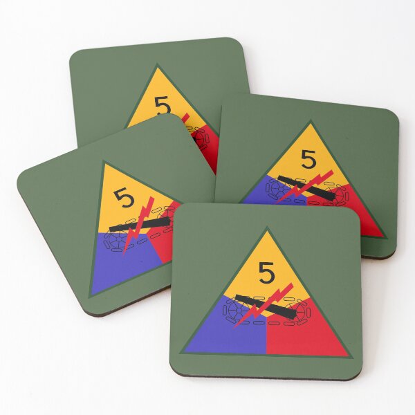 Item preview, 5th Armored Division (United States - Historical) designed and sold by wordwidesymbols.
