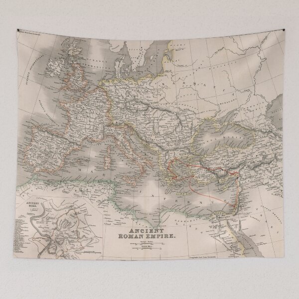 Item preview, Vintage Map of The Roman Empire (1836) designed and sold by BravuraMedia.