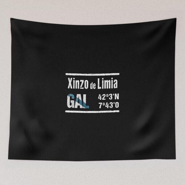 Item preview, Xinzo De Limia Galicia Coordinates designed and sold by mouchodesigns.
