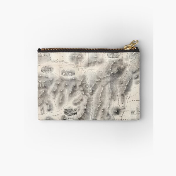 Item preview, Vintage Map of The White Mountains (1864) designed and sold by BravuraMedia.
