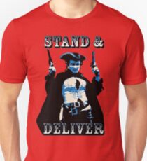 Adam Ant Neo Romantic 80er Jahre Pop Stehen und liefern Highwayman Unisex T-Shirt