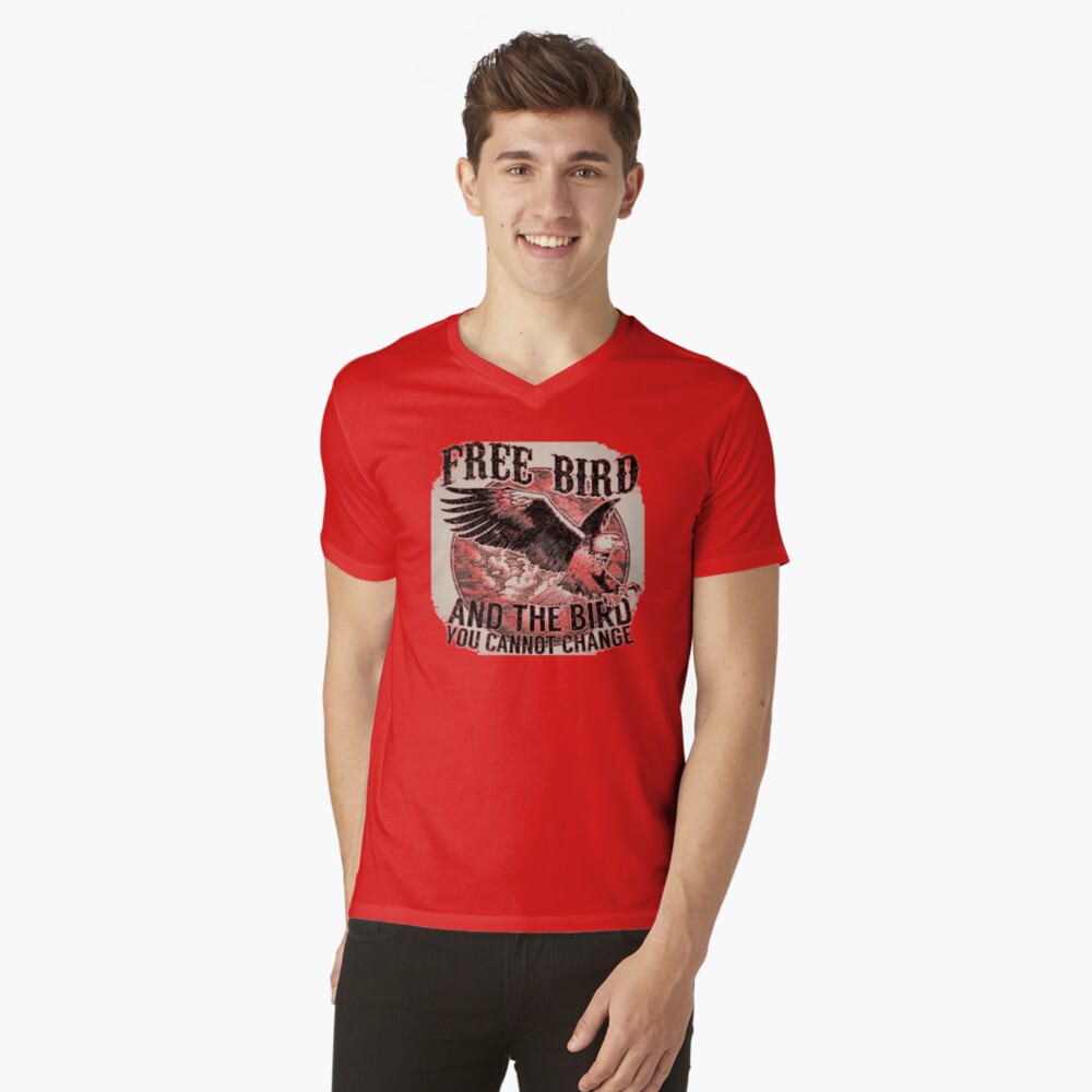 Free Bird V-Neck T-Shirt