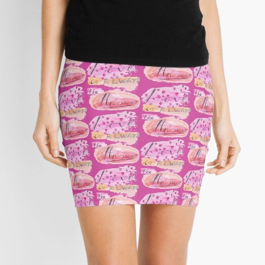 Love is Always the Answer... Mini Skirt