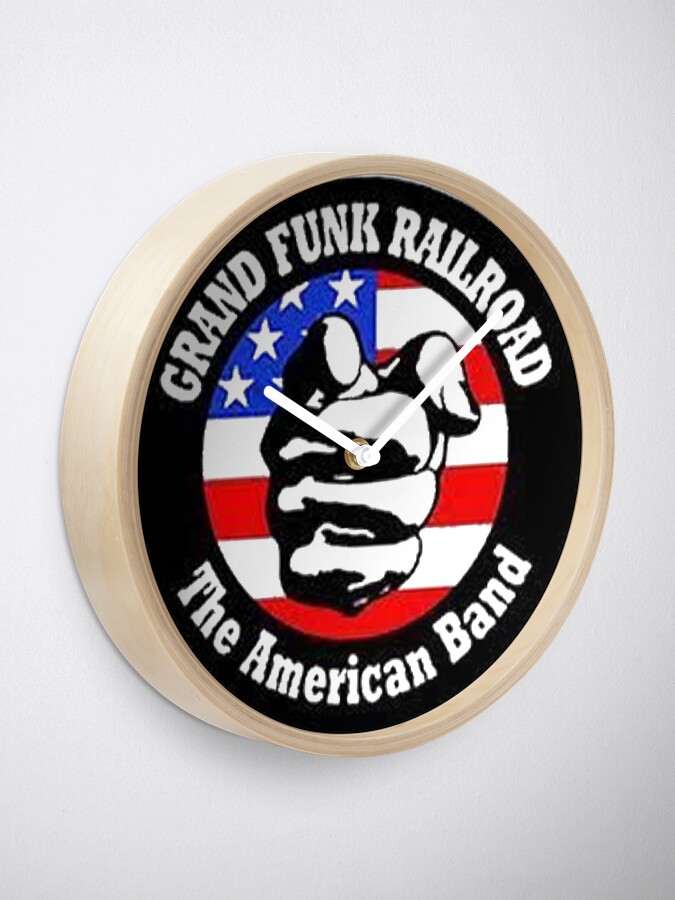 Alternate view of Grand Funk Railroad Clock