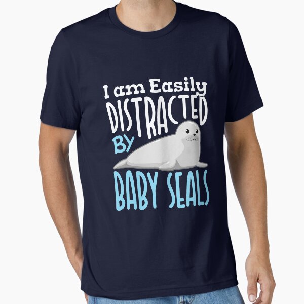 Item preview, Easily Distracted By Baby Seals designed and sold by jaygo.