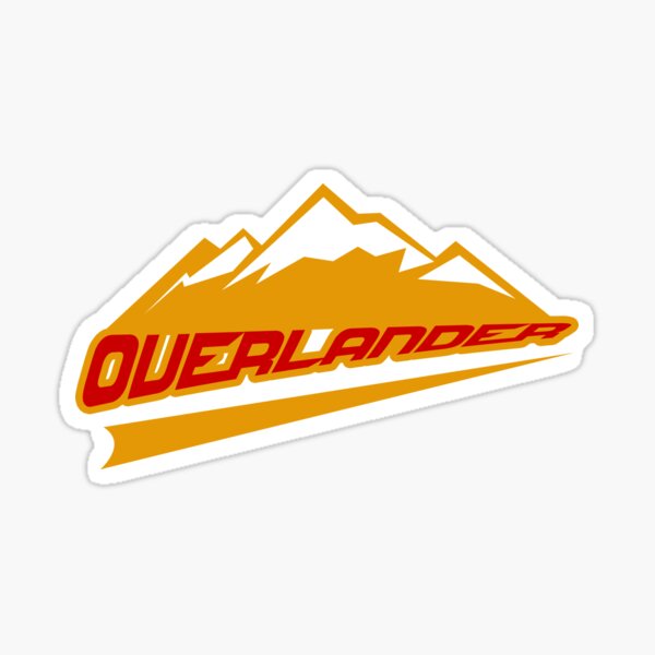 Overlander | Camper T-Shirt Sticker