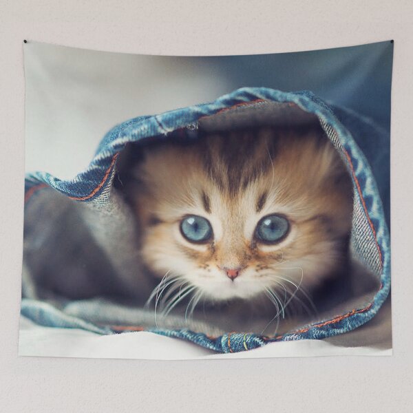 Item preview, CUTE CATS FLUFFY KITTEN designed and sold by cherfas.