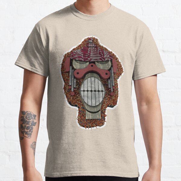 Monkey Teeth 3D Camiseta clásica