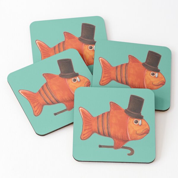 Artikelvorschau, Beauregard, Gentleman Fish entworfen und verkauft von FishWithATopHat.