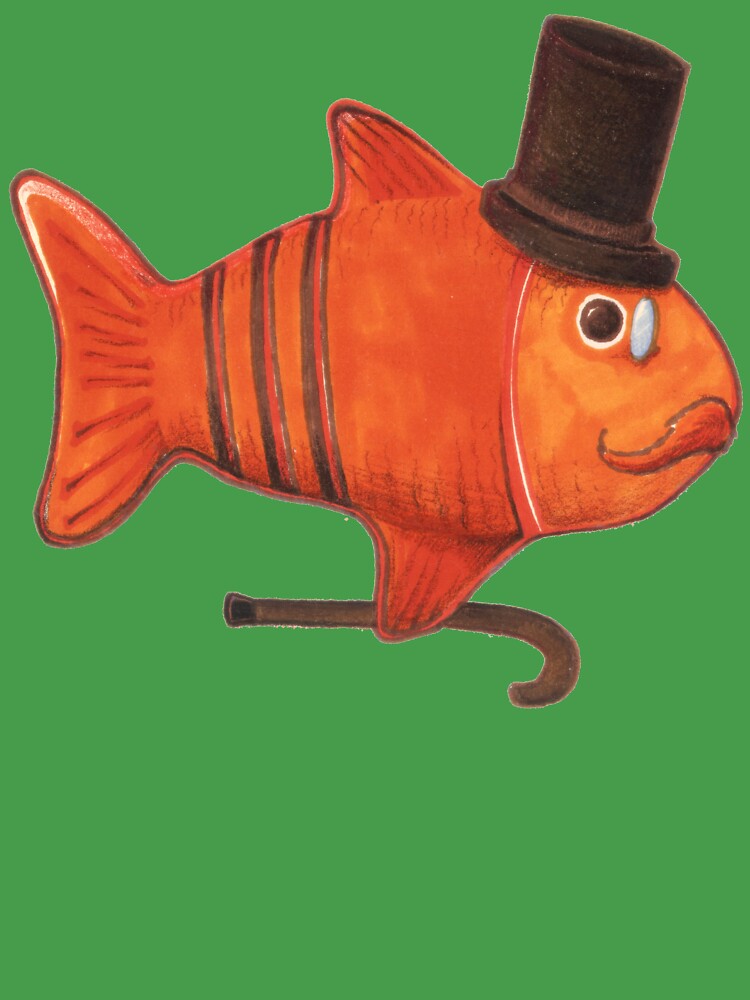 Beauregard, Gentleman Fish Kids T-Shirt for Sale by FishWithATopHat