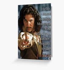 Princess Bride Greeting Card