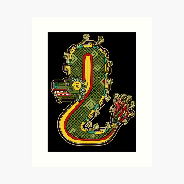 Aperçu de l'œuvre Quetzalcoatl créée et vendue par Michael Stewart.