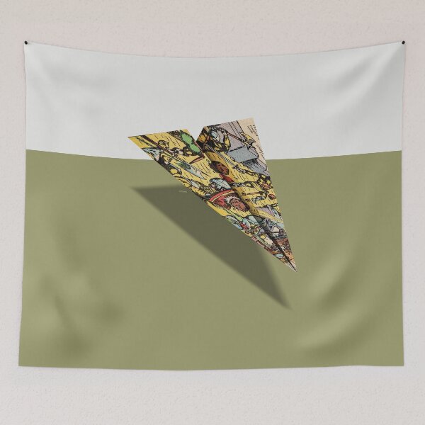 Item preview, Gold Crown Comic Book Ad Paper AIrplane designed and sold by YoPedro.