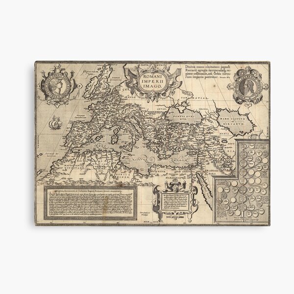 Item preview, Vintage Map of The Roman Empire (17th Century) designed and sold by BravuraMedia.