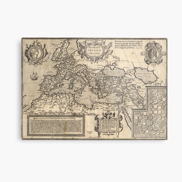 Item preview, Vintage Map of The Roman Empire (17th Century) designed and sold by BravuraMedia.