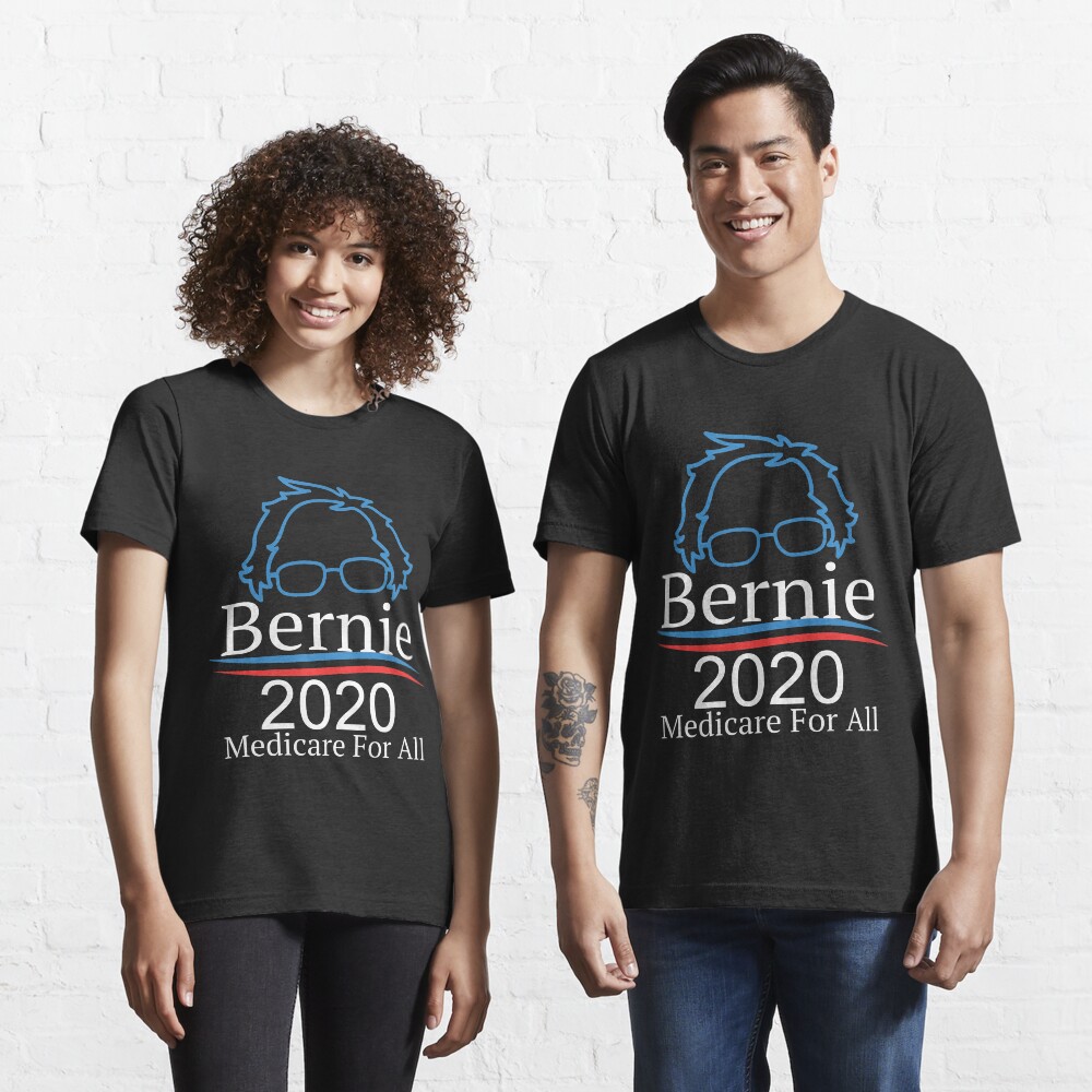 Feel The Hair And Glasses Bern 2020 Bernie Sanders T-Shirt