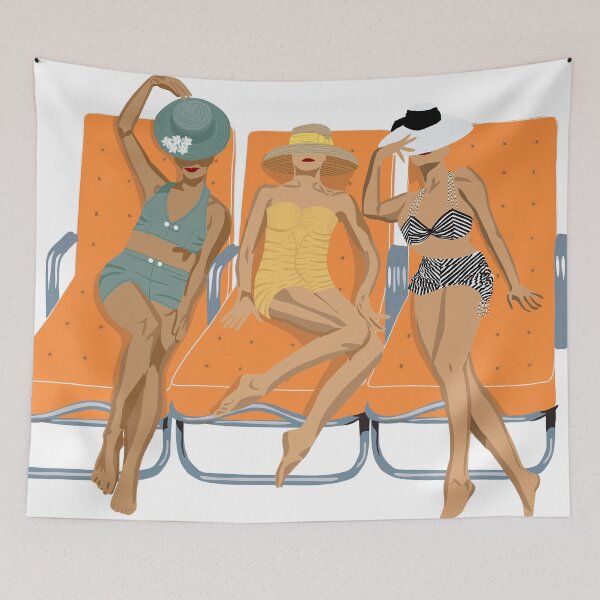 Item preview, Retro Poolside Style designed and sold by jenbucheli.