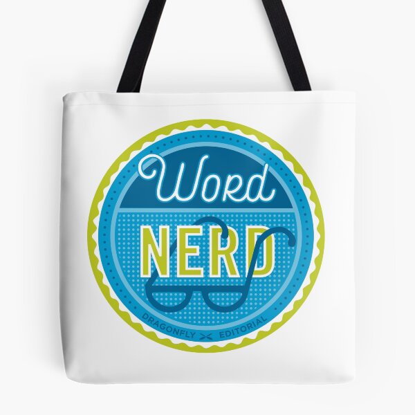 Item preview, Word Nerd designed and sold by Dragonfly Editorial.