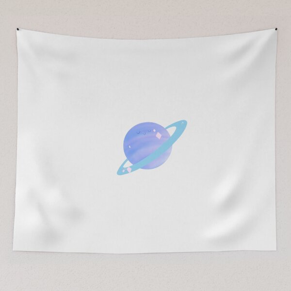 Item preview, Happy purple planet with rings sticker designed and sold by eringracee.