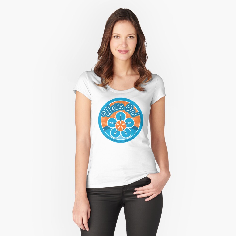 Item preview, Fitted Scoop T-Shirt designed and sold by samdragonfly99.