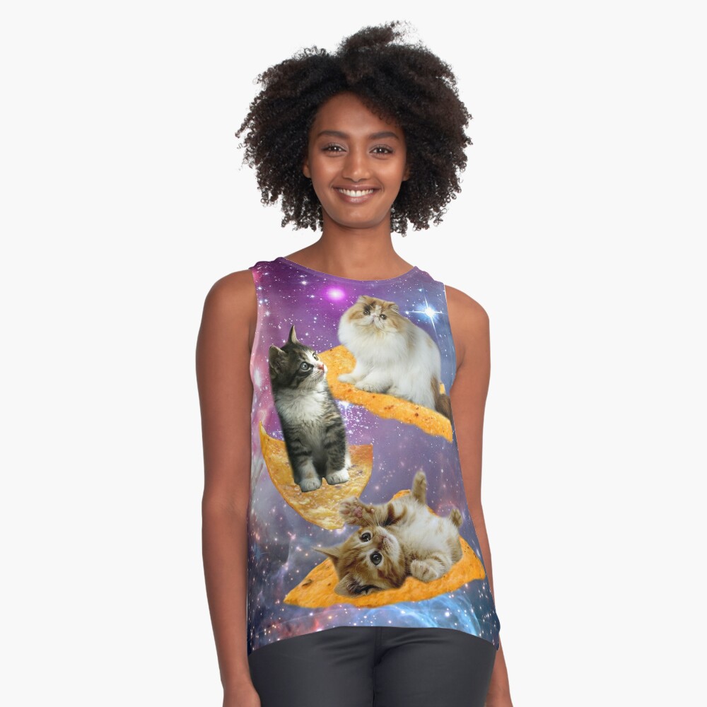 Cats, Doritos, SPACE Leggings for Sale by BattleGoat